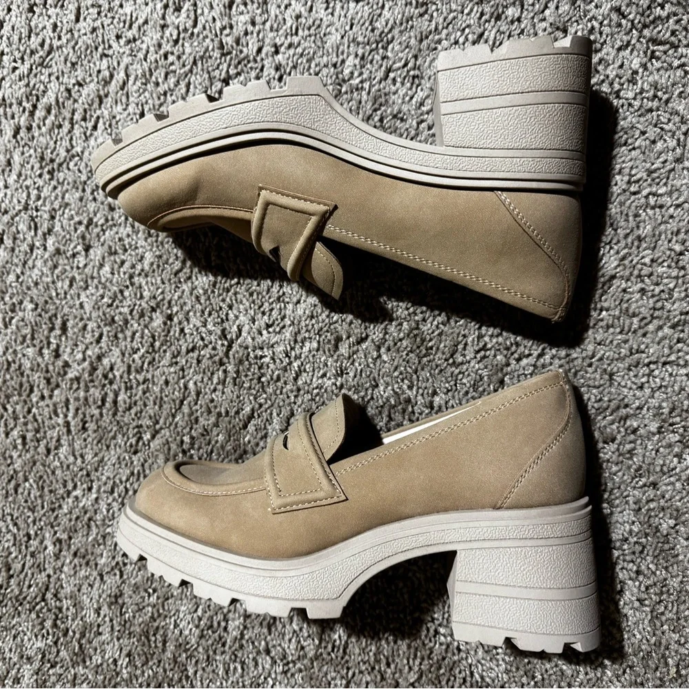Jenn Ardor women's chunky platform loafers 7 - Picture 6 of 8